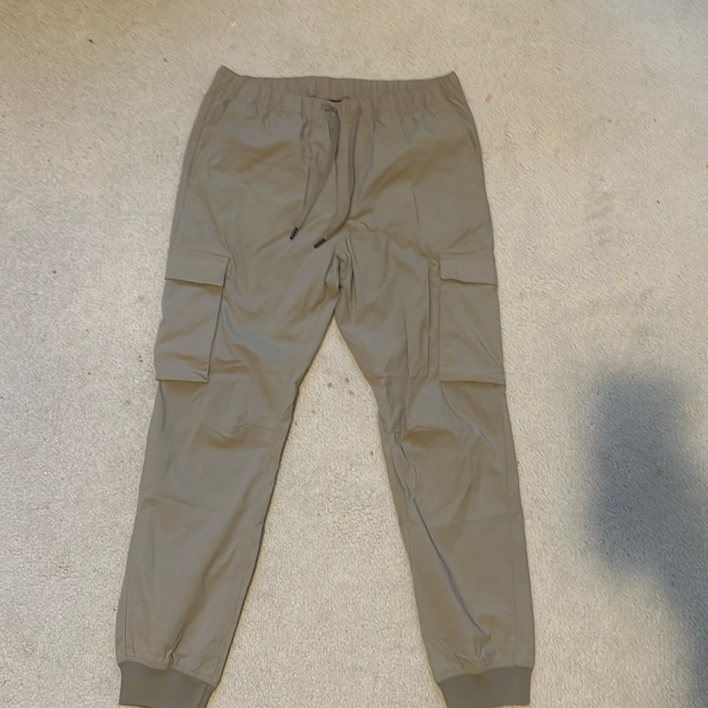 Beige H&M Cargo Pants